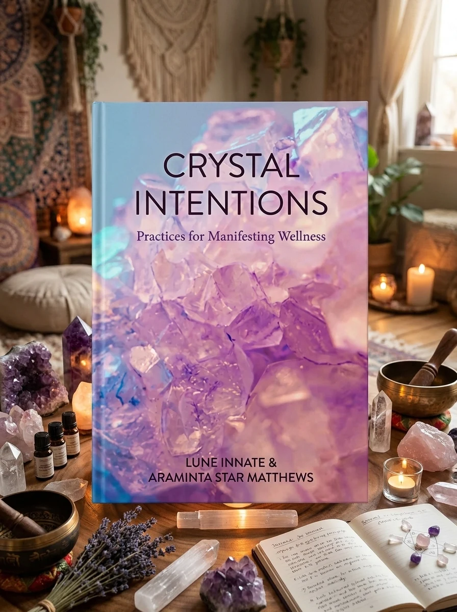Crystal Intentions: Practices for Manifesting Wellness (Crystal Book, Crystals Meanings)