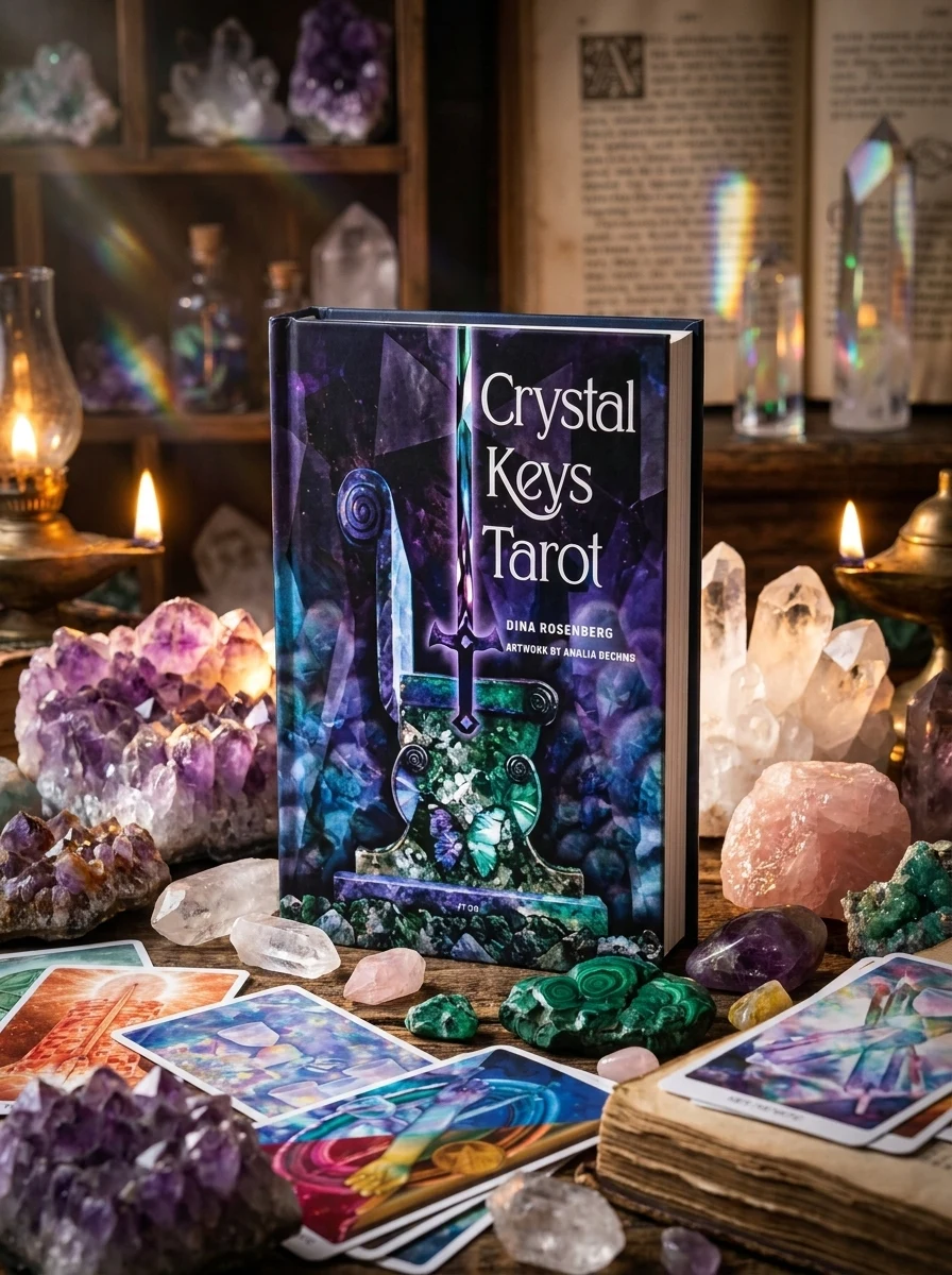 Crystal Keys Tarot: (78 Cards and 176-Page Full-Color Guidebook)
