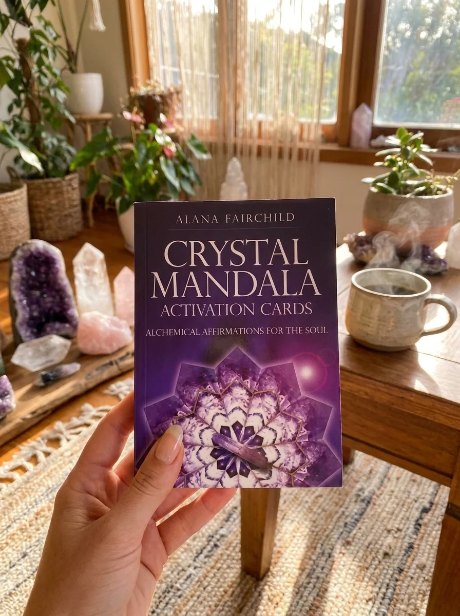Crystal Mandala Activation Cards: Alchemical Affirmations for the Soul — photo 2