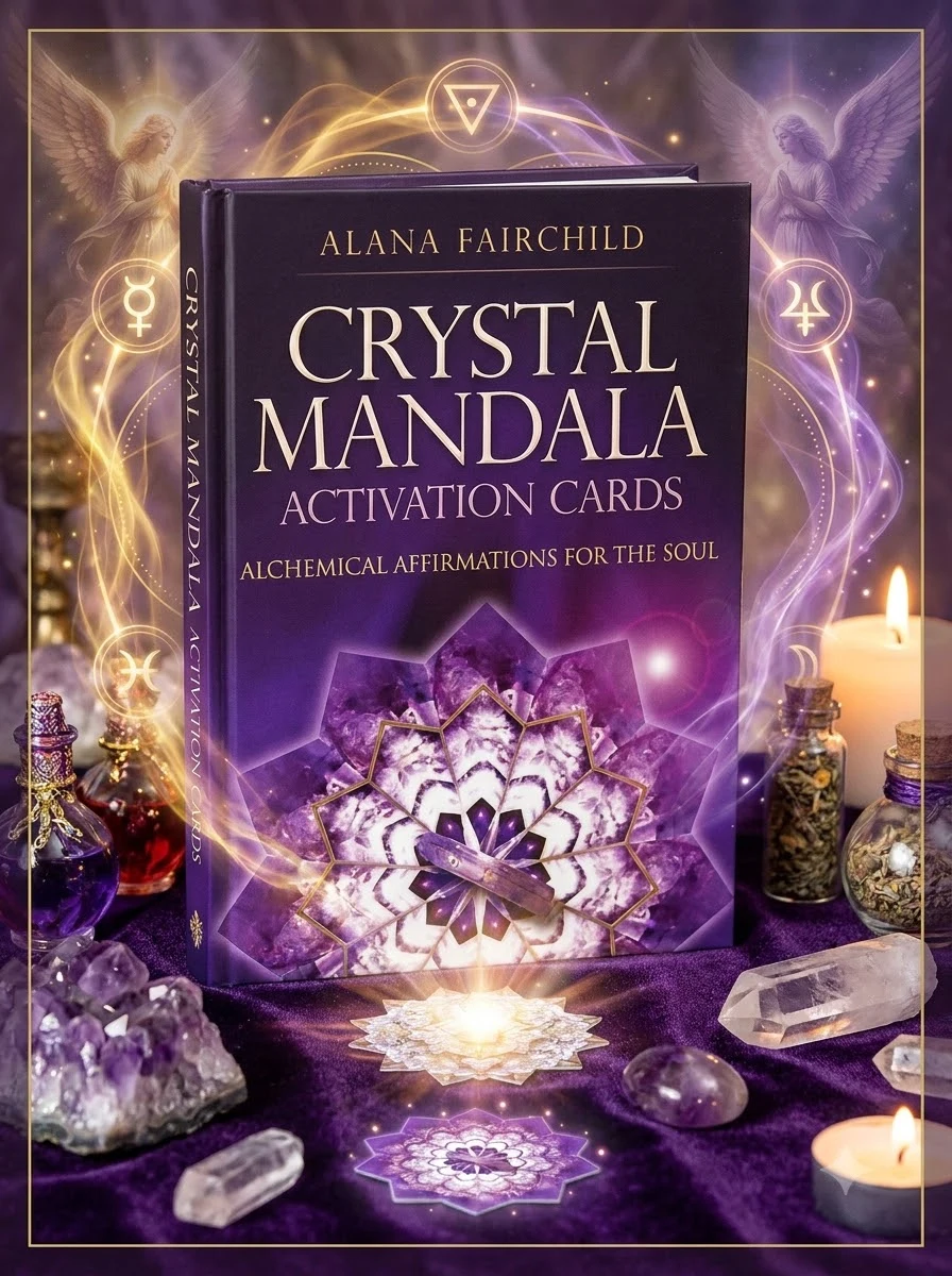 Crystal Mandala Activation Cards: Alchemical Affirmations for the Soul Fairchild, Alana