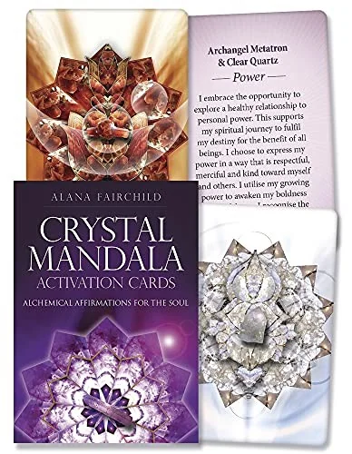 Crystal Mandala Activation Cards: Alchemical Affirmations for the Soul Fairchild, Alana