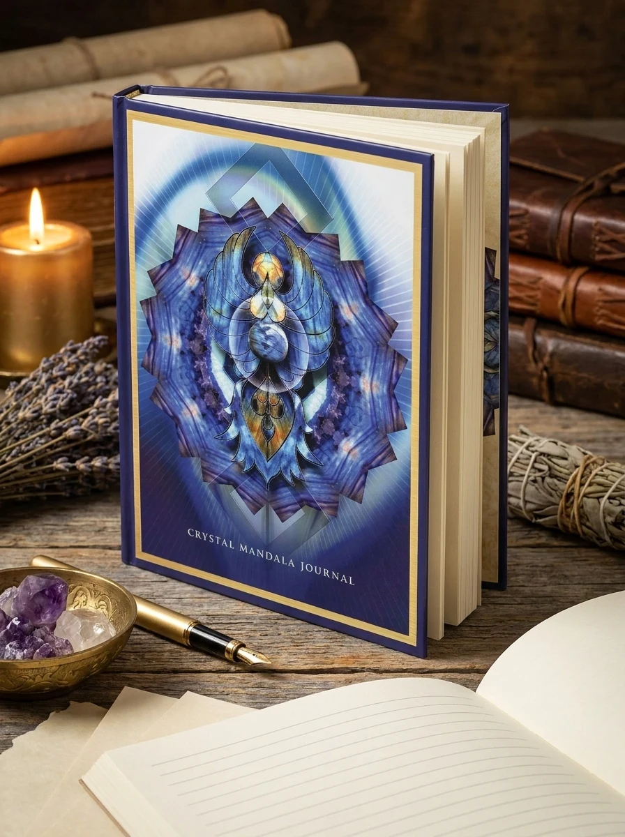 Crystal Mandala Journal: Writing & Creativity Journal Fairchild, Alana