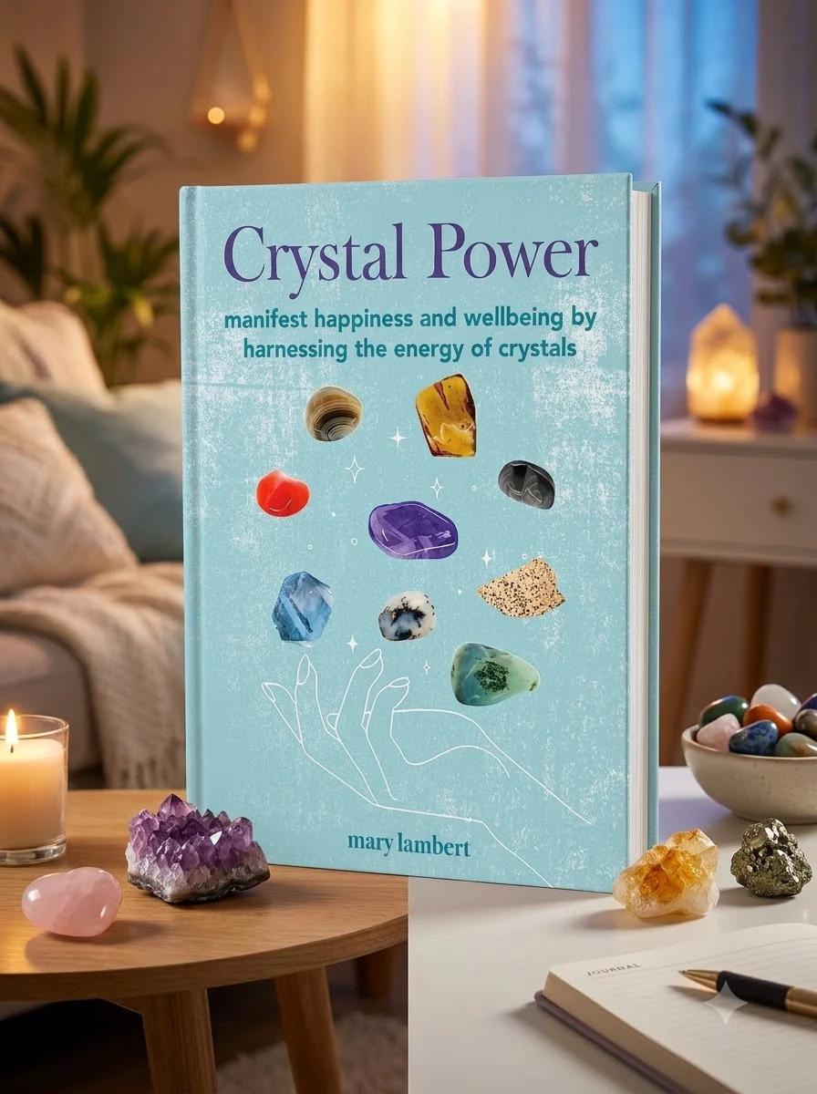 Crystal Power: Manifest Happiness and Wellbeing by Harnessing the Energy of Crystals