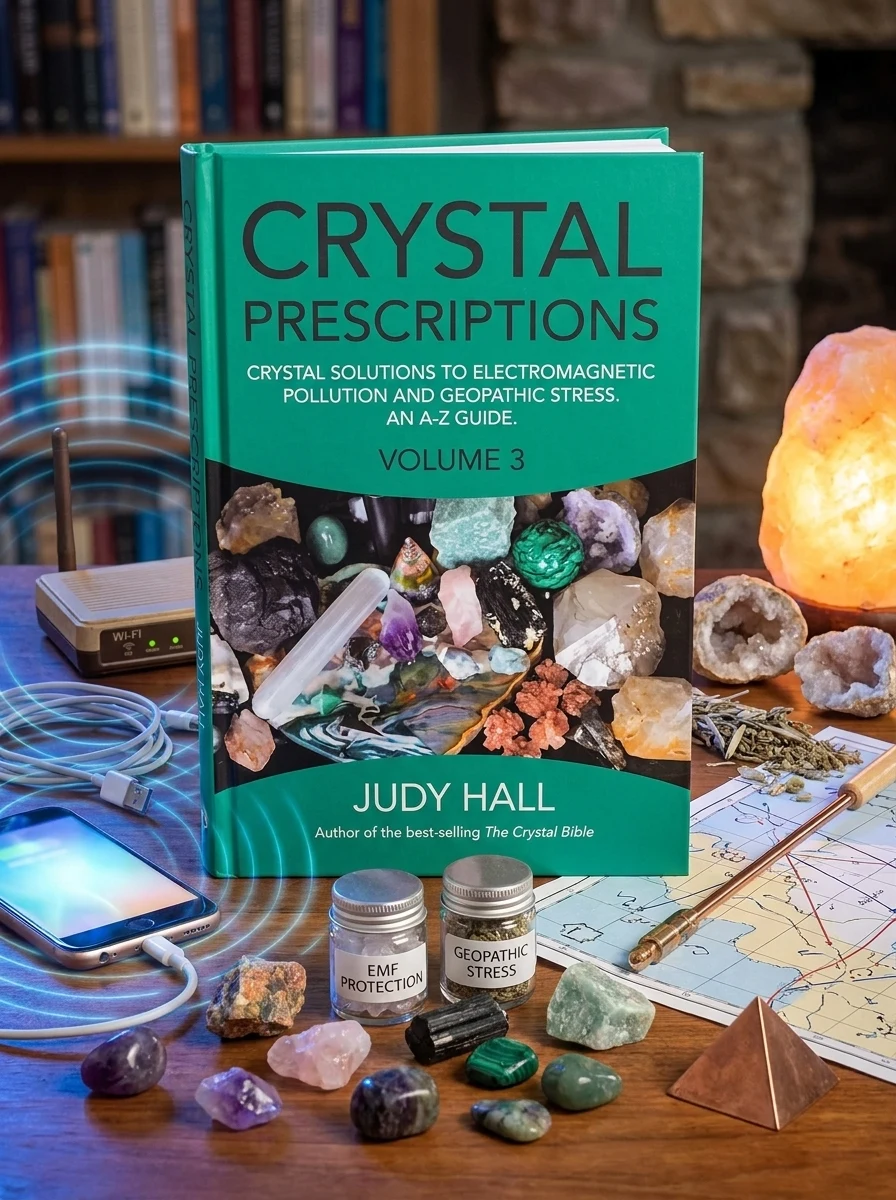 Crystal Prescriptions: Crystal Solutions to Electromagnetic Pollution and Geopathic Stress an A-Z Guide Hall, Judy