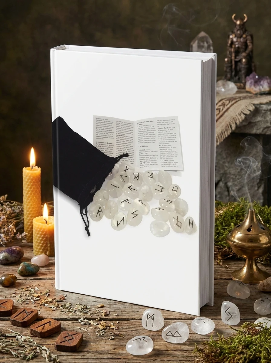 Crystal Runes Stones [With Instruction Booklet] Lo Scarabeo