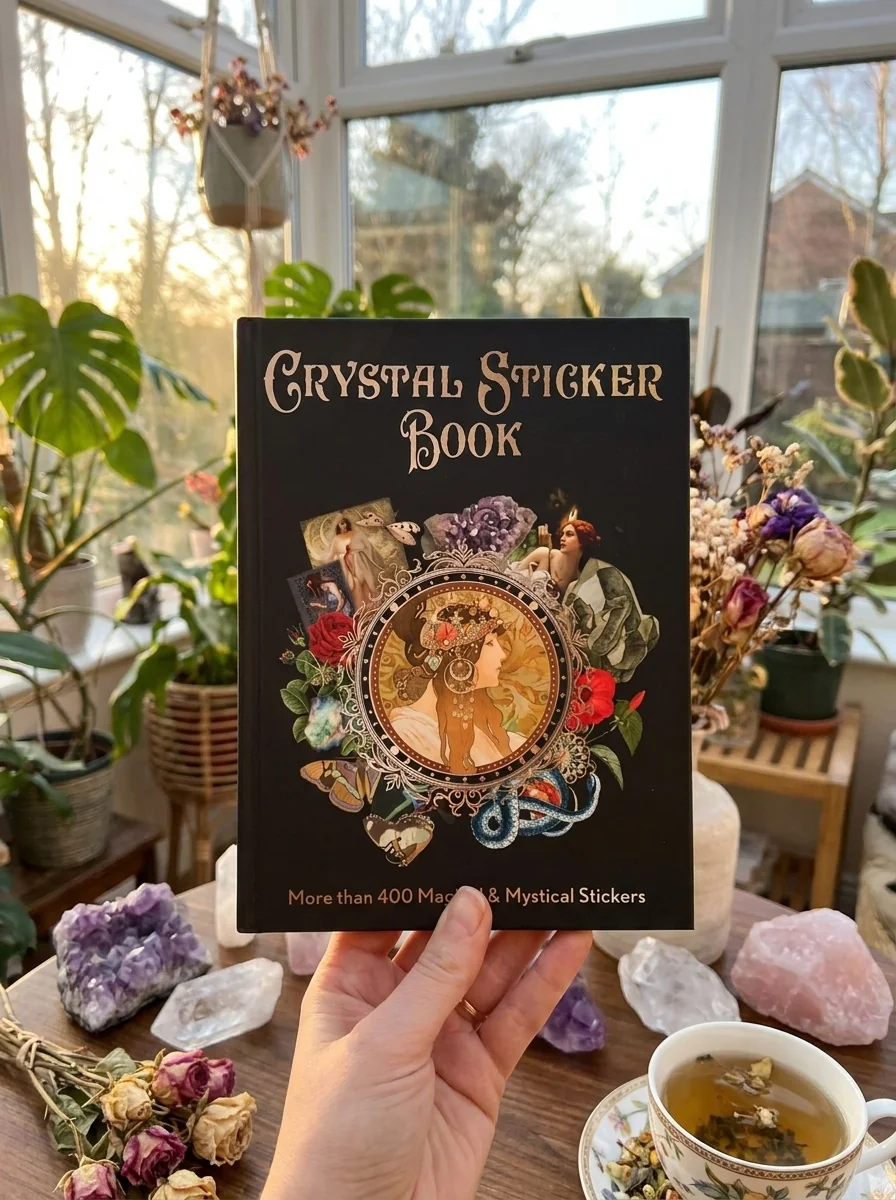 Crystal Sticker Book: More Than 400 Magickal & Mystical Stickers — photo 2