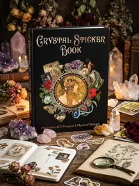 Crystal Sticker Book: More Than 400 Magickal & Mystical Stickers — photo 1