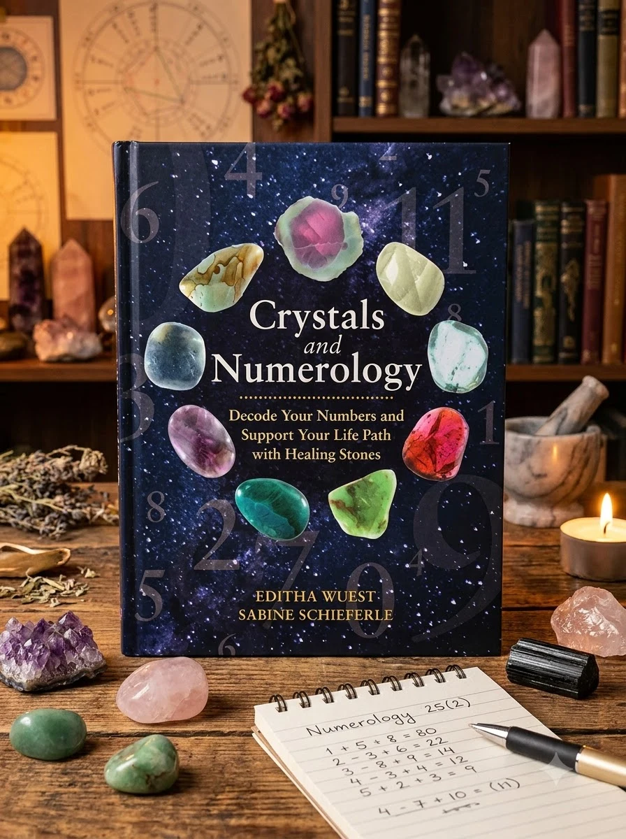Crystals and Numerology: Decode Your Numbers and Support Your Life Path with Healing Stones