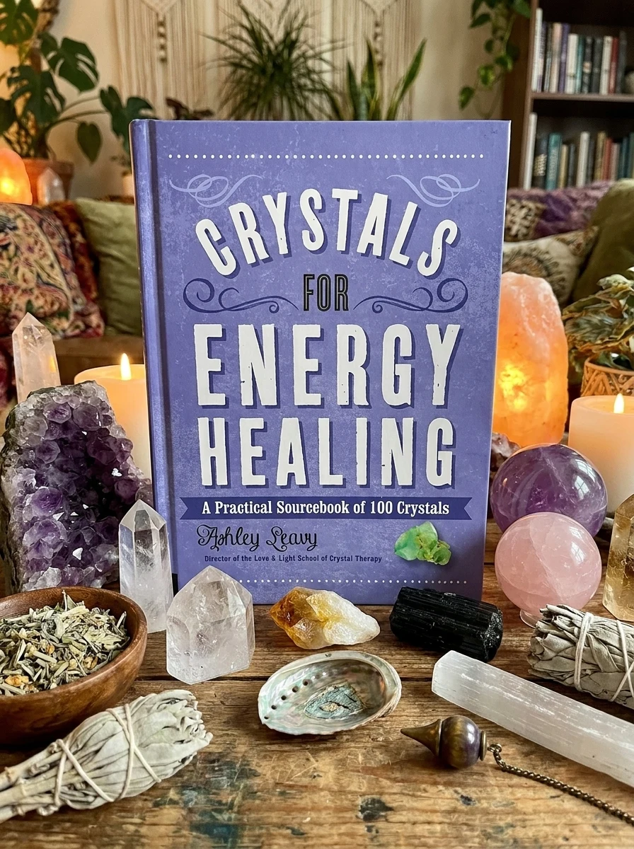 Crystals for Energy Healing: A Practical Sourcebook of 100 Crystals Leavy, Ashley