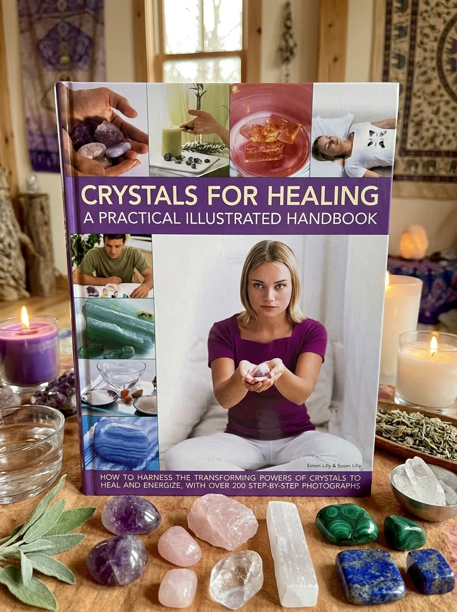 Crystals for Healing: A Practical Illustrated Handbook: How to Harness the Transforming Powers of Crystals to Heal and Energize, with Over 200 Step-By