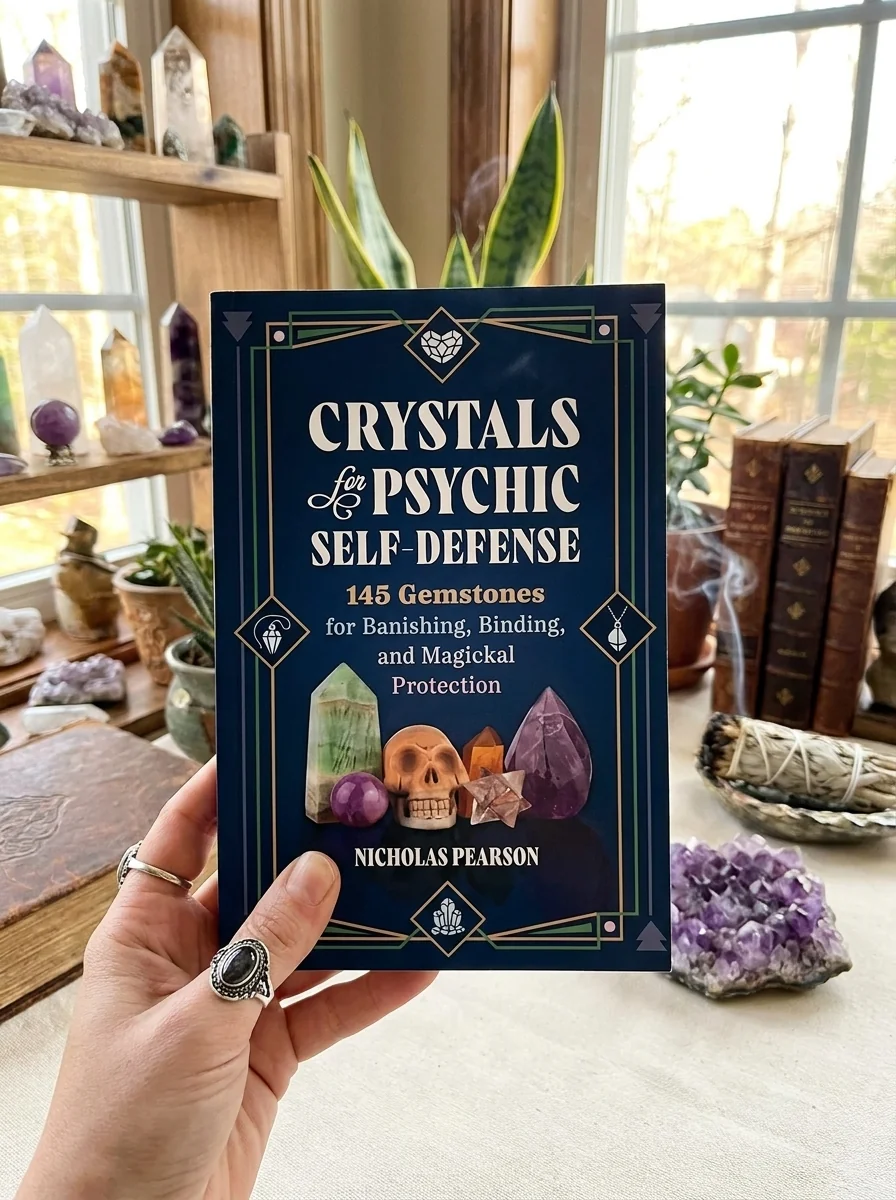 Crystals for Psychic Self-Defense: 145 Gemstones for Banishing, Binding, and Magickal Protection — photo 2