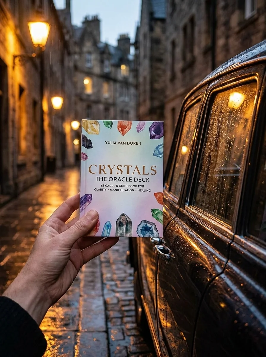 Crystals: The Oracle Deck: 65 Cards & Guidebook for Clarity + Manifestation + Healing — photo 2