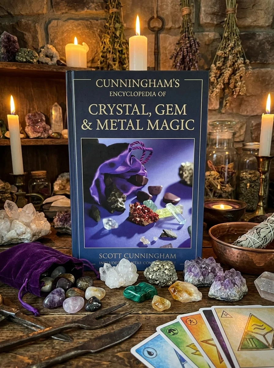 Cunningham's Encyclopedia of Crystal, Gem & Metal Magic Cunningham, Scott