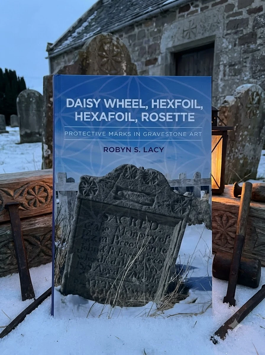 Daisy Wheel, Hexfoil, Hexafoil, Rosette: Protective Marks in Gravestone Art