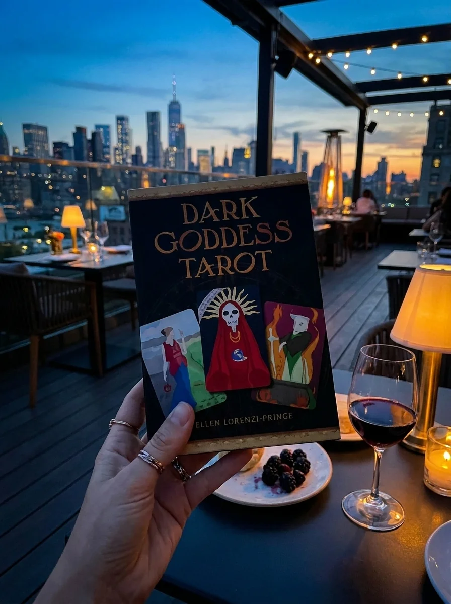 Dark Goddess Tarot: (Tarot Kit Box Set with 78 Cards and Guide Book) — photo 2