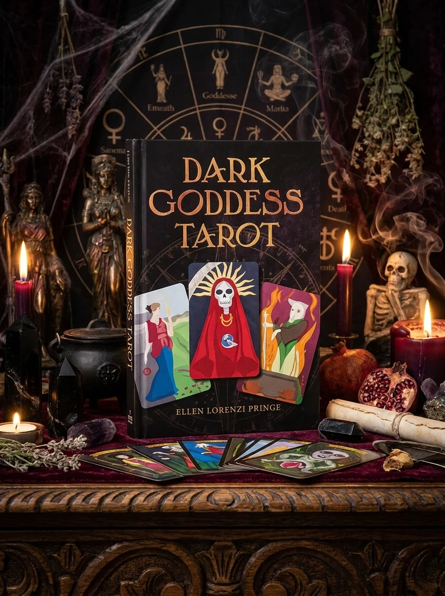 Dark Goddess Tarot: (Tarot Kit Box Set with 78 Cards and Guide Book)