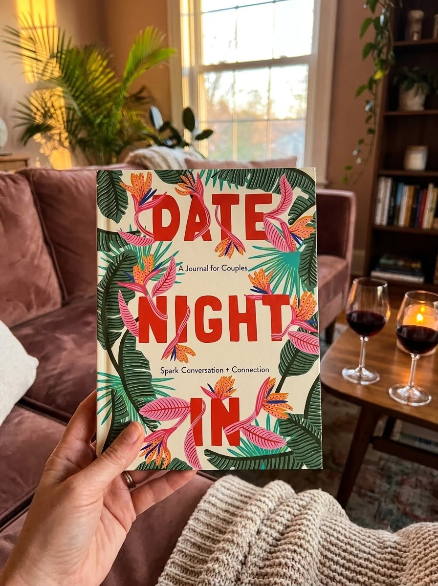 Date Night in: A Journal for Couplesspark Conversation & Connection — photo 2