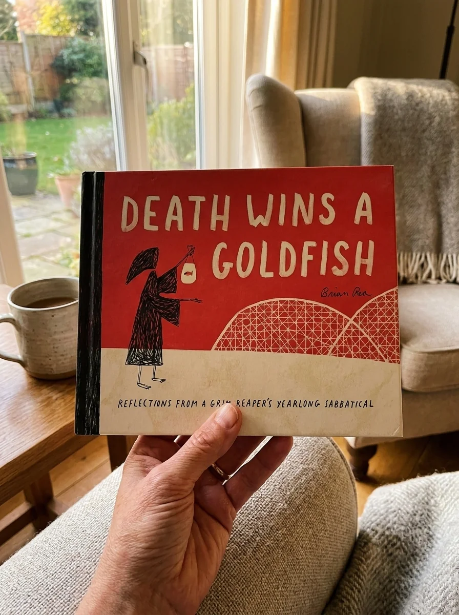 Death Wins a Goldfish: Reflections from a Grim Reaper's Yearlong Sabbatical — photo 2