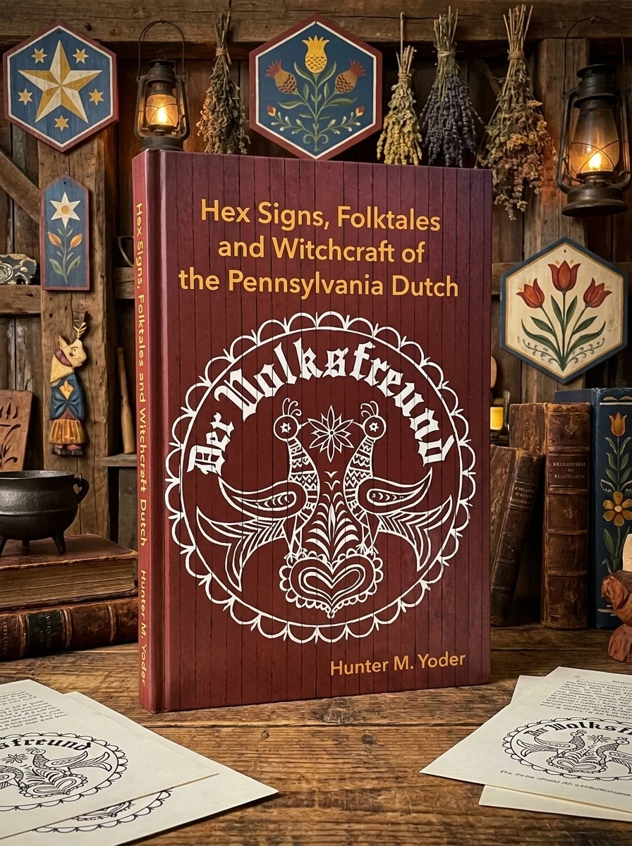 Der Volksfreund: Hex Signs, Folktales, and Witchcraft of the Pennsylvania Dutch Yoder, Hunter M