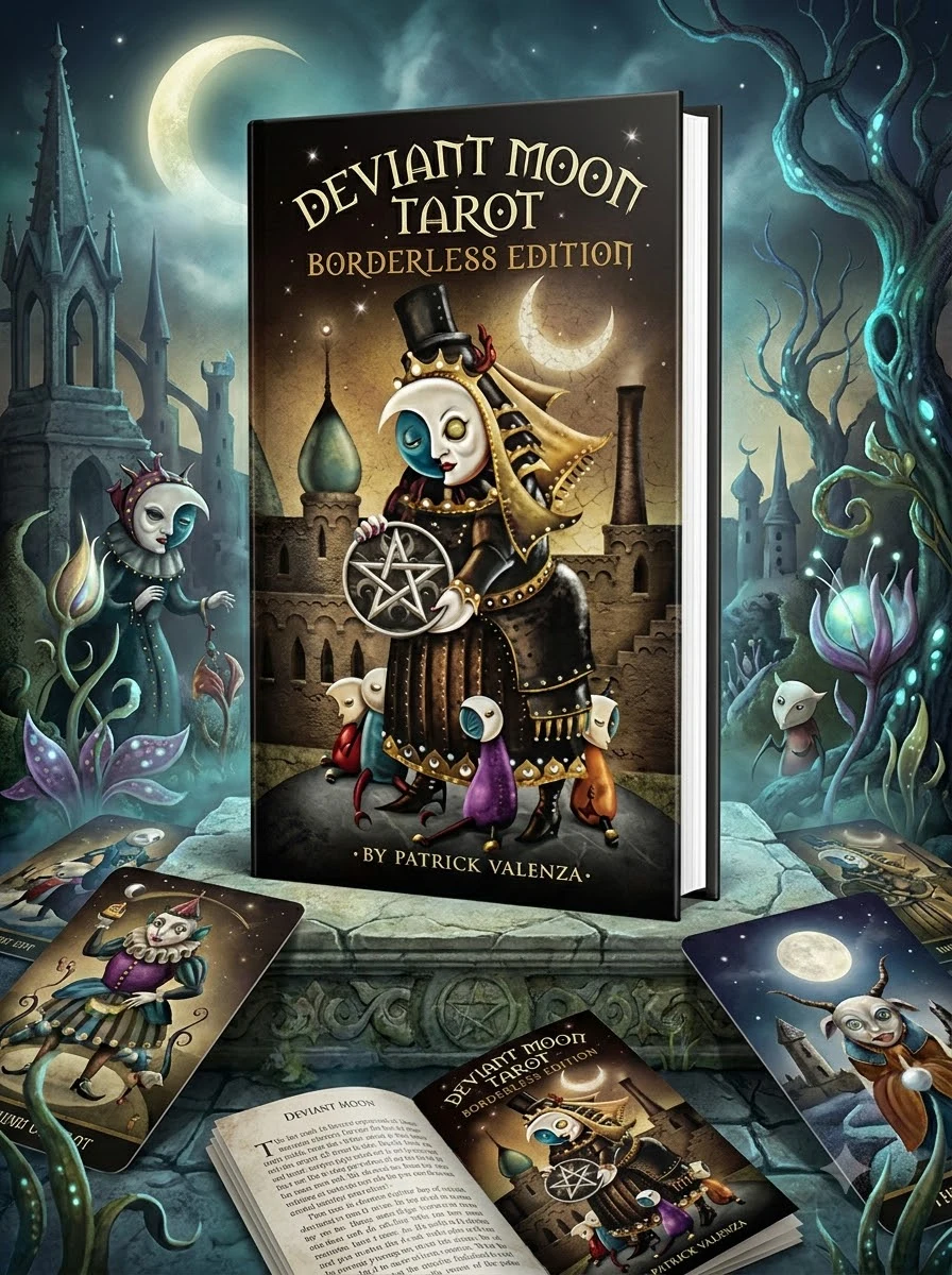 Deviant Moon Tarot: Borderless Edition by Valenza, Patrick