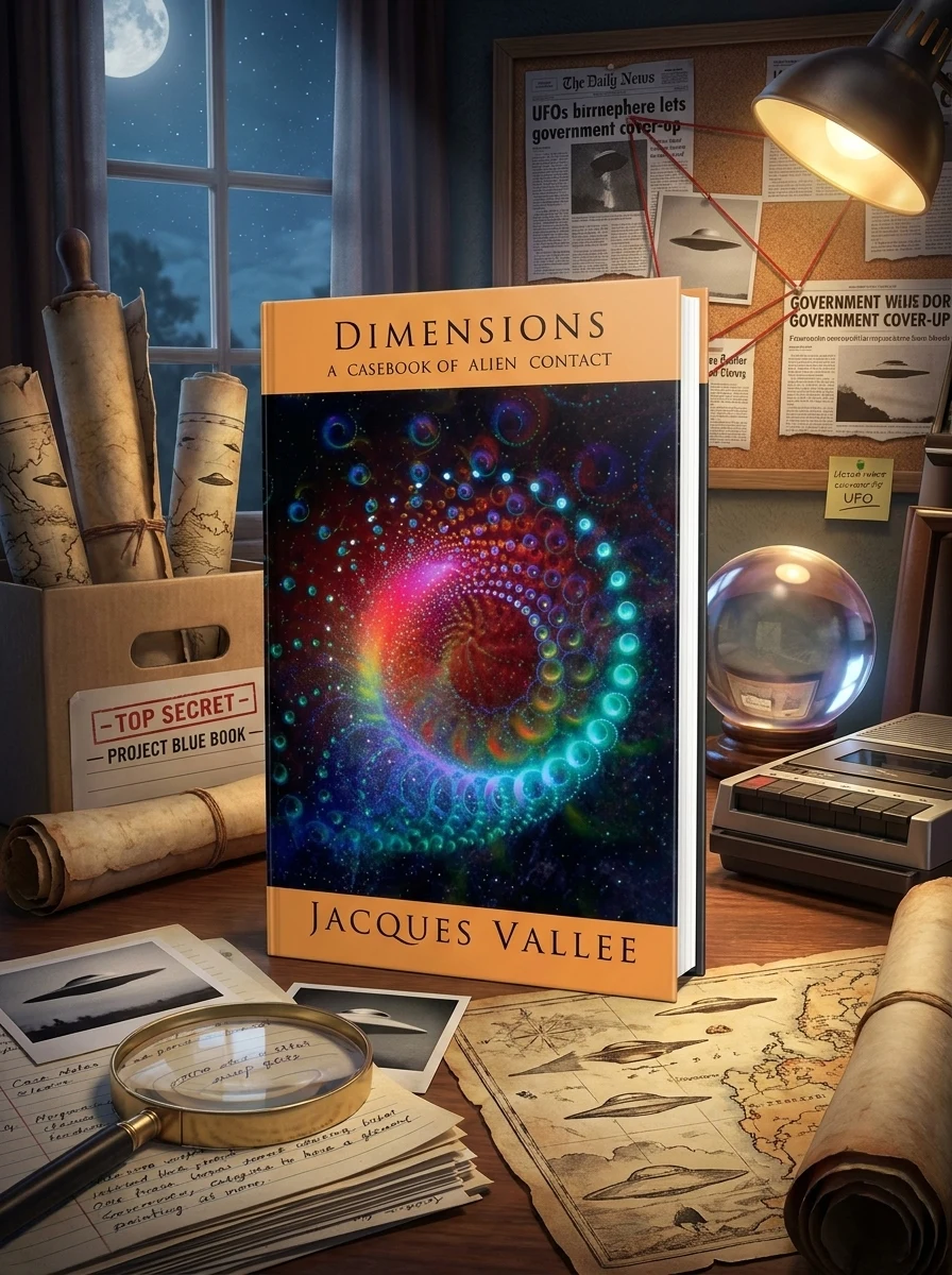 Dimensions: A Casebook of Alien Contact by Vallee, Jacques