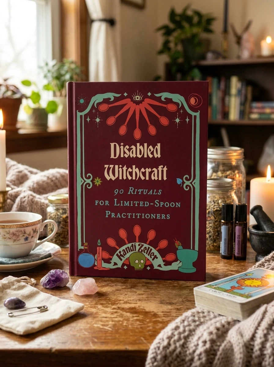 Disabled Witchcraft: 90 Rituals for Limited-Spoon Practitioners