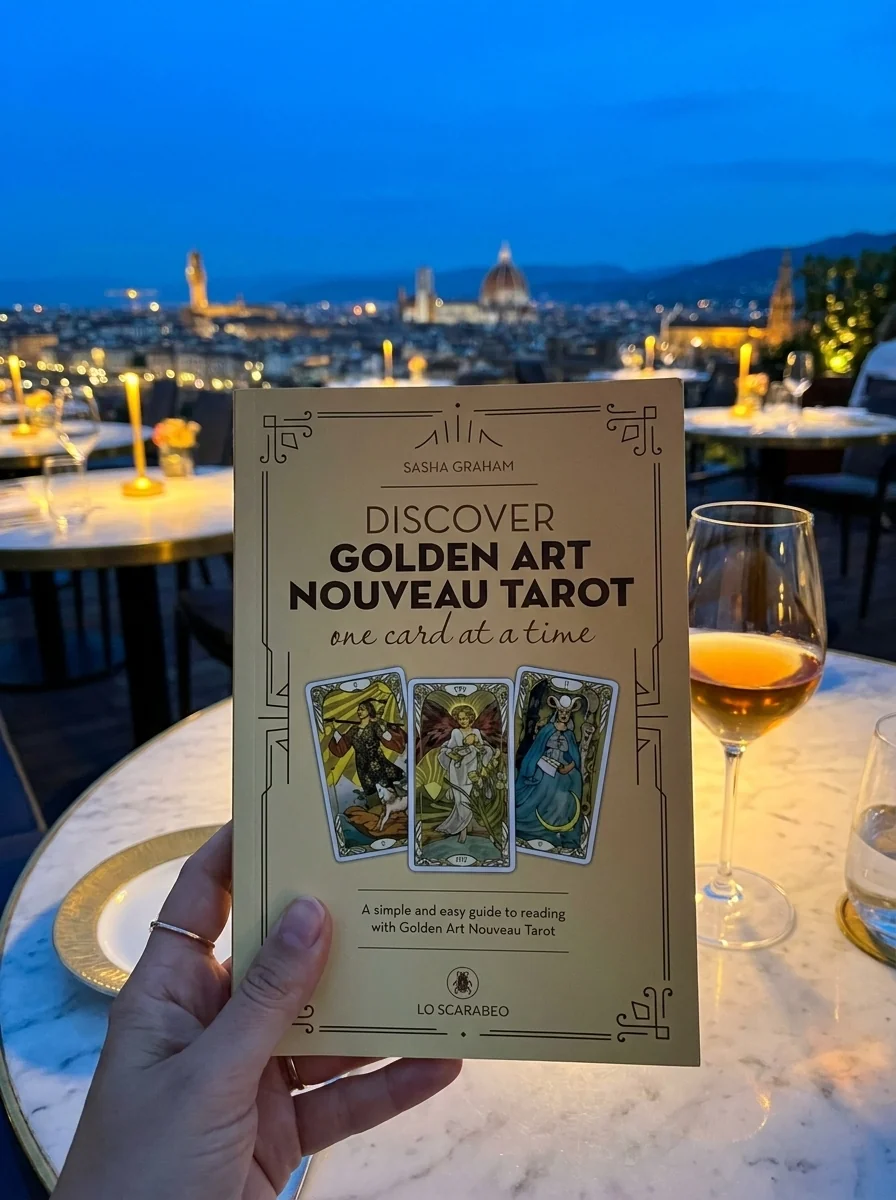 Discover the Golden Art Nouveau Tarot One Card at a Time Graham, Sasha — photo 2
