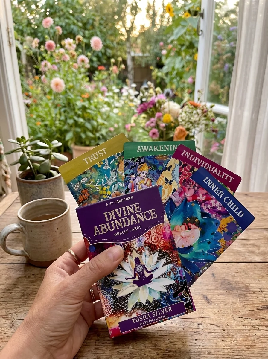 Divine Abundance Oracle Cards: A 51-Card Deck — photo 2
