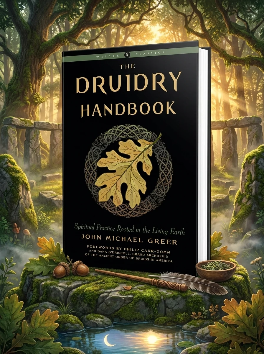 Druidry Handbook: Spiritual Practice Rooted in the Living Earth Greer, John Michael