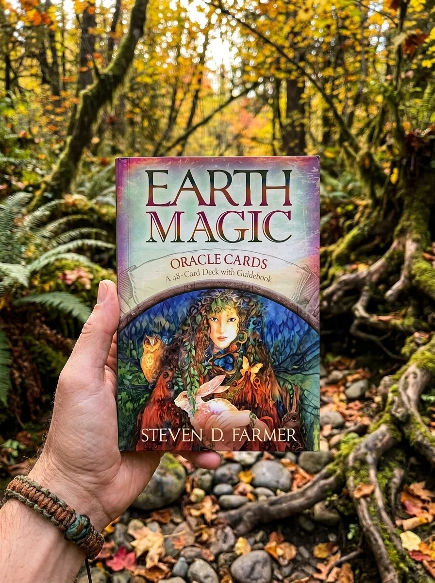 Earth Magic Oracle Cards: A 48-Card Deck and Guidebook — photo 2