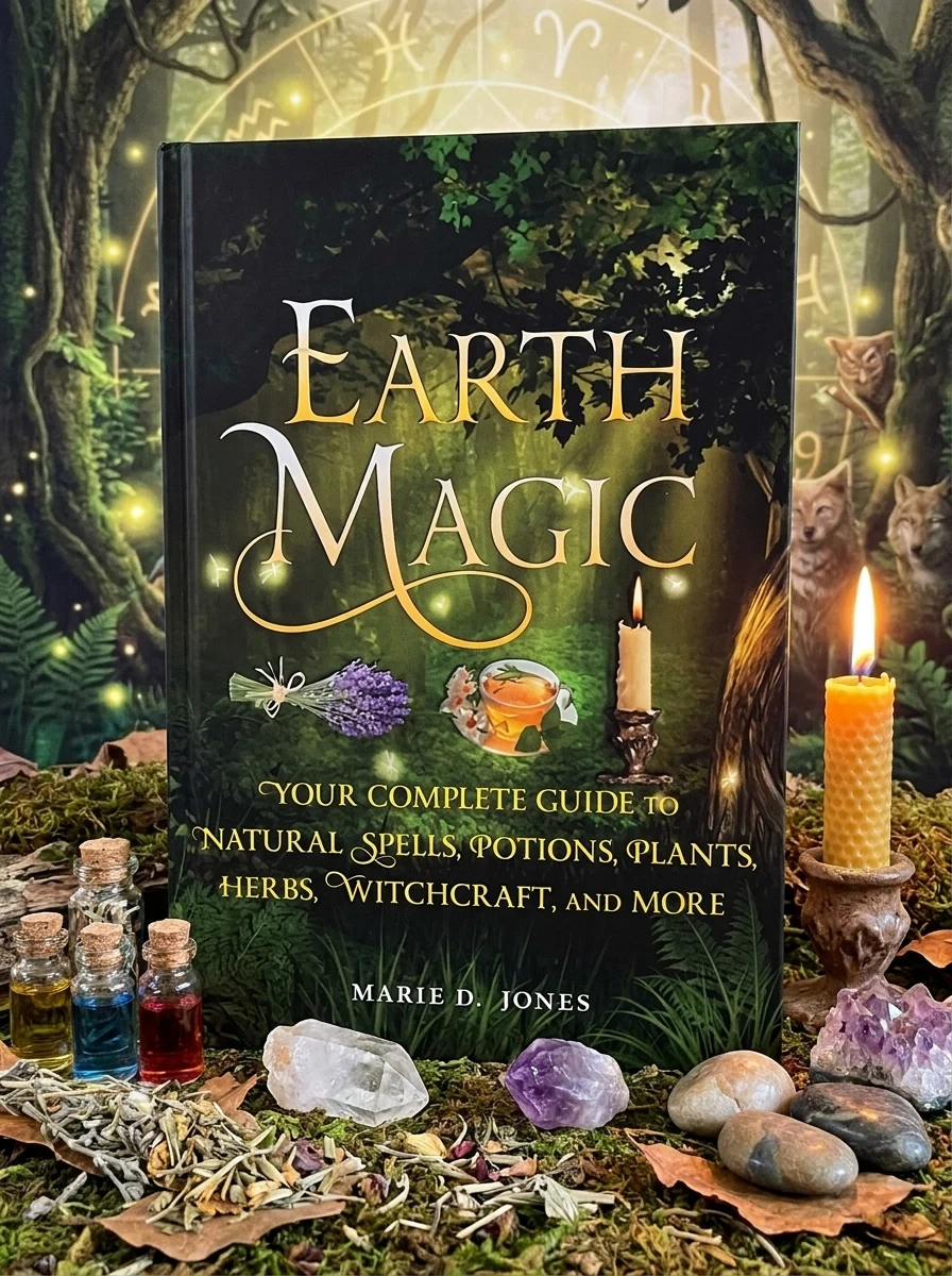 Earth Magic: Your Complete Guide to Natural Spells, Potions, Plants, Herbs, Witchcraft, and More