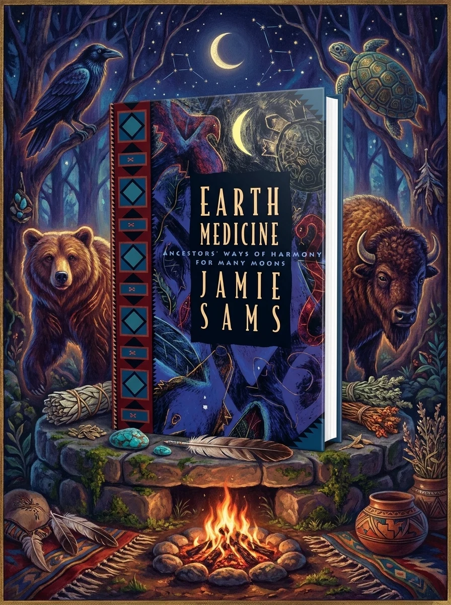 Earth Medicine: Ancestor's Ways of Harmony for Many Moons by Sams, Jamie