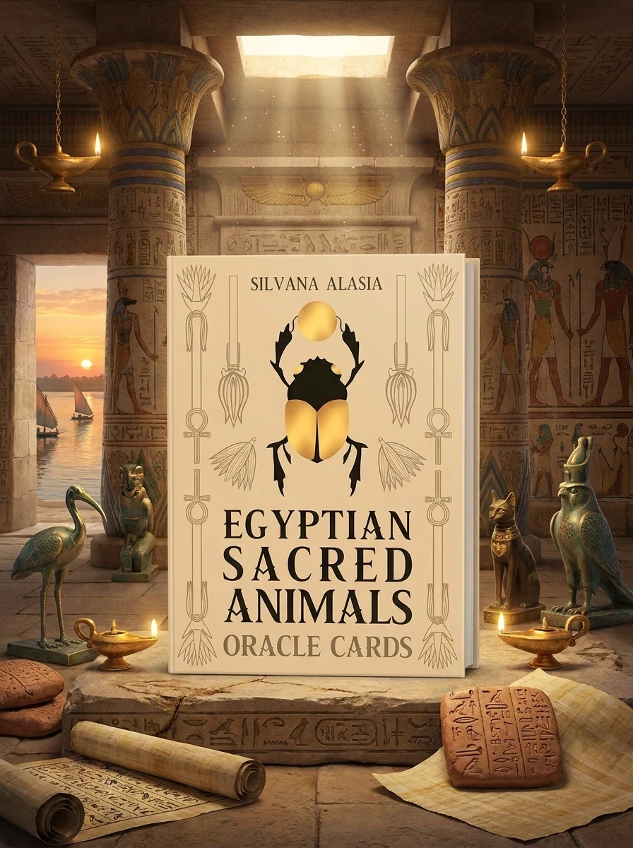 Egyptian Sacred Animals Oracle Alasia, Silvana