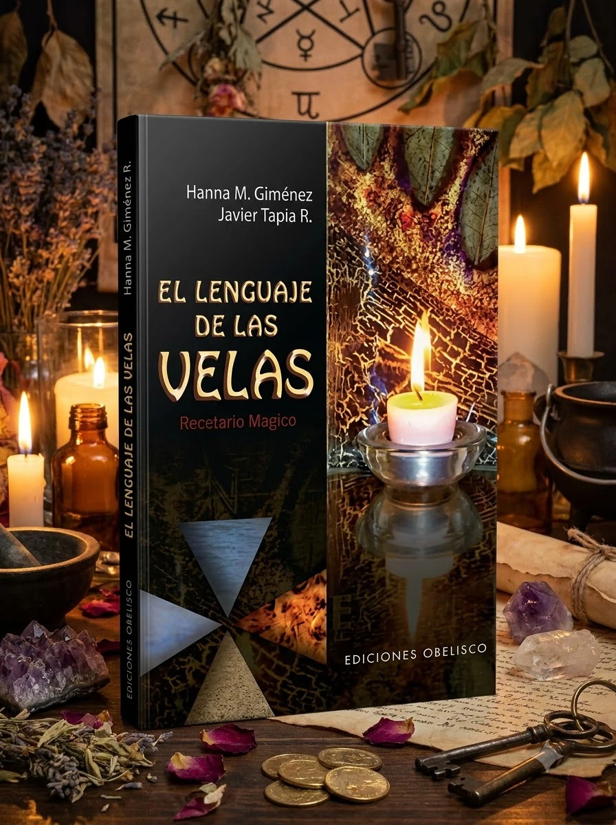 El Lenguaje de las Velas: Recetario Magico Gimenez, Hanna M