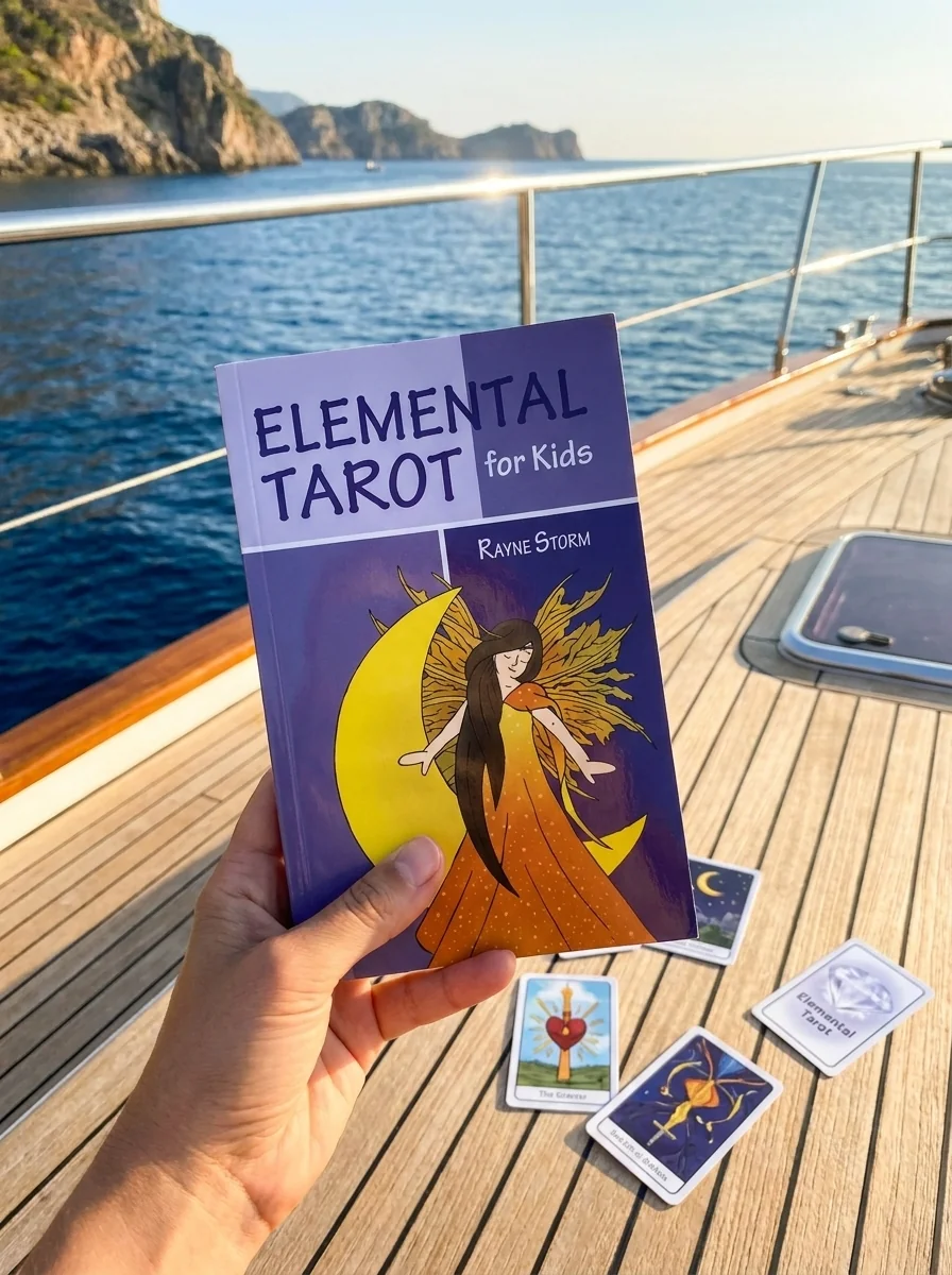 Elemental Tarot for Kids: (Tarot Kit Box Set with 71 Cards and Guide Book) — photo 2