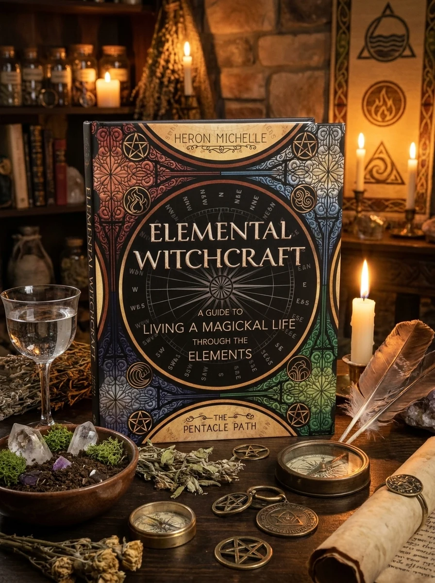 Elemental Witchcraft: A Guide to Living a Magickal Life Through the Elements Michelle, Heron