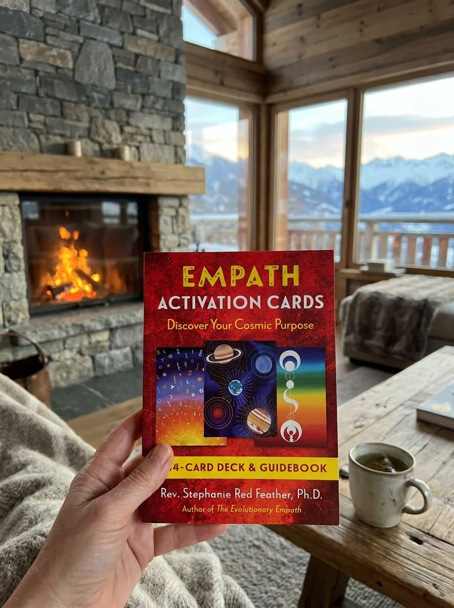Empath Activation Cards: Discover Your Cosmic Purpose [With Book(s)] — photo 2