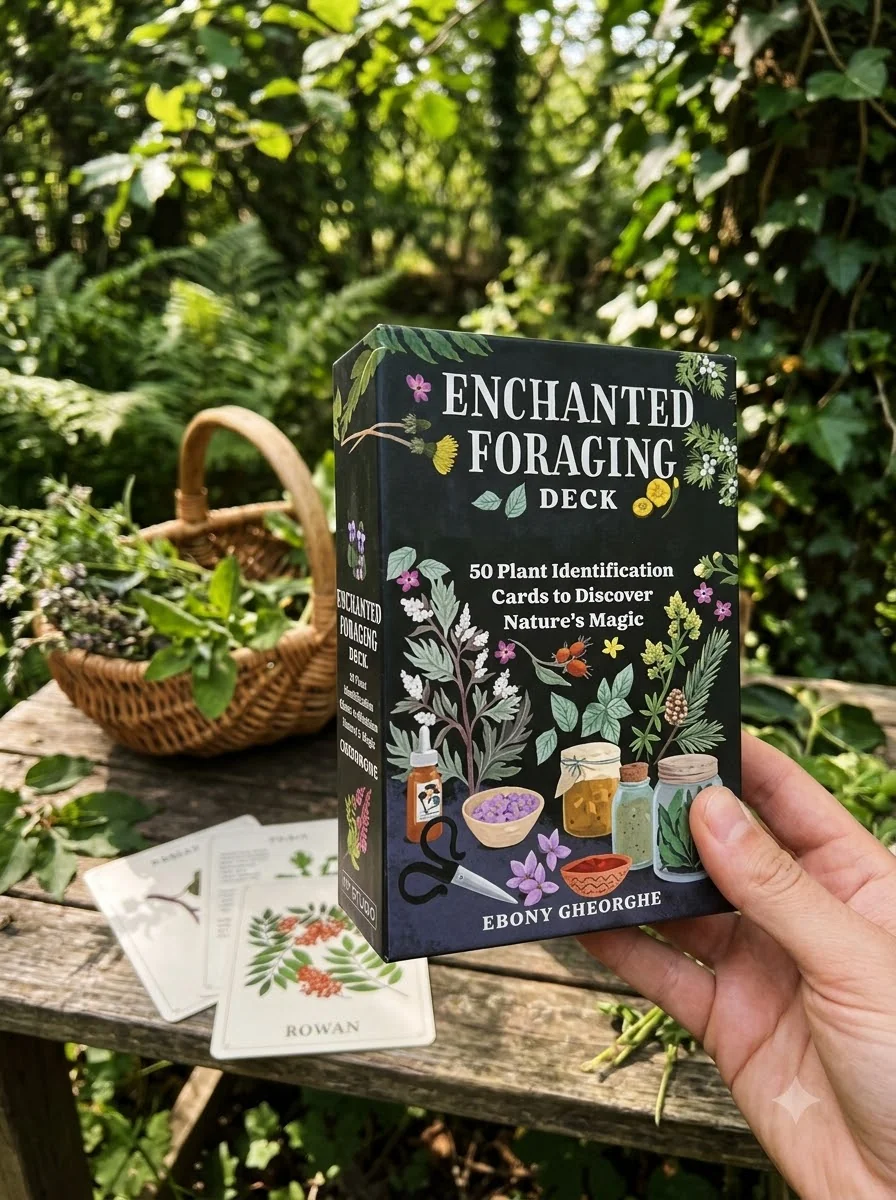 Enchanted Foraging Deck: 50 Plant Identification Cards to Discover Nature's Magic — photo 2