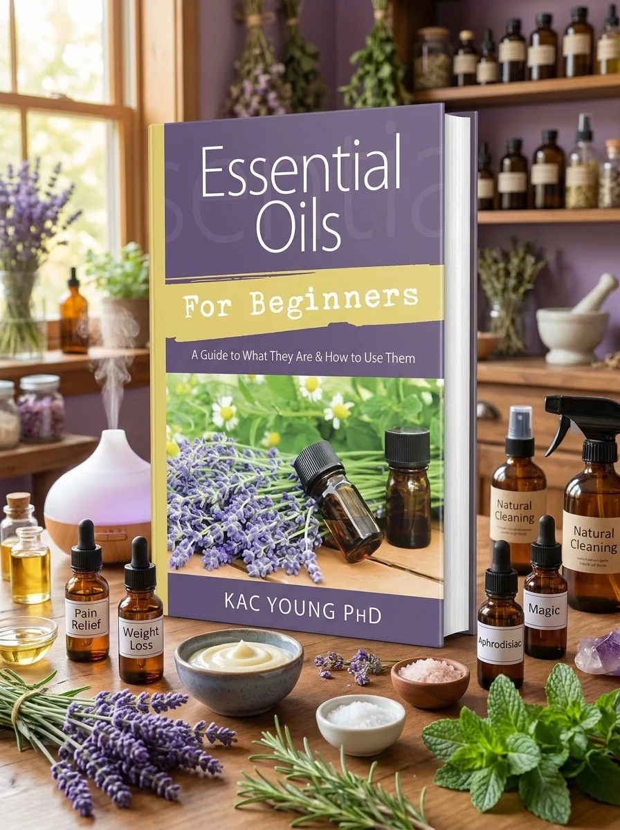 Essential Oils for Beginners: A Guide to What They Are & How to Use Them Young, Kac