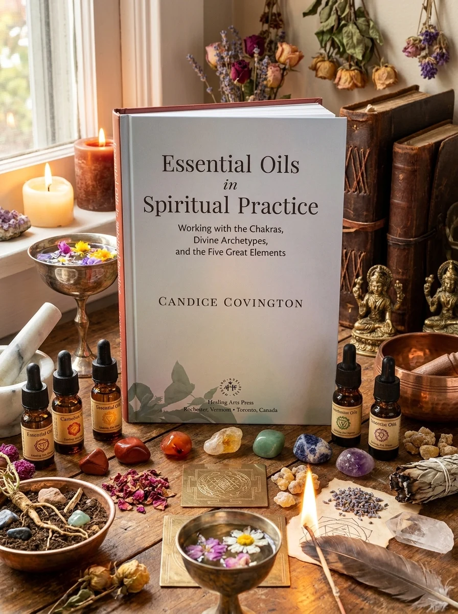 Essential Oils in Spiritual Practice: Working with the Chakras, Divine Archetypes, and the Five Great Elements