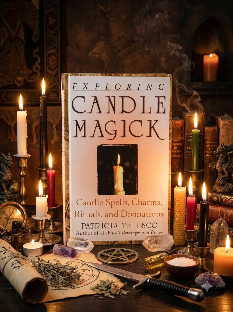 Exploring Candle Magick: Candles, Spells, Charms, Rituals and Devinations Telesco, Patricia