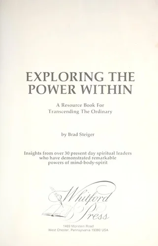 Exploring the Power Within: A Resource Book for Transcending the Ordinary (UK)