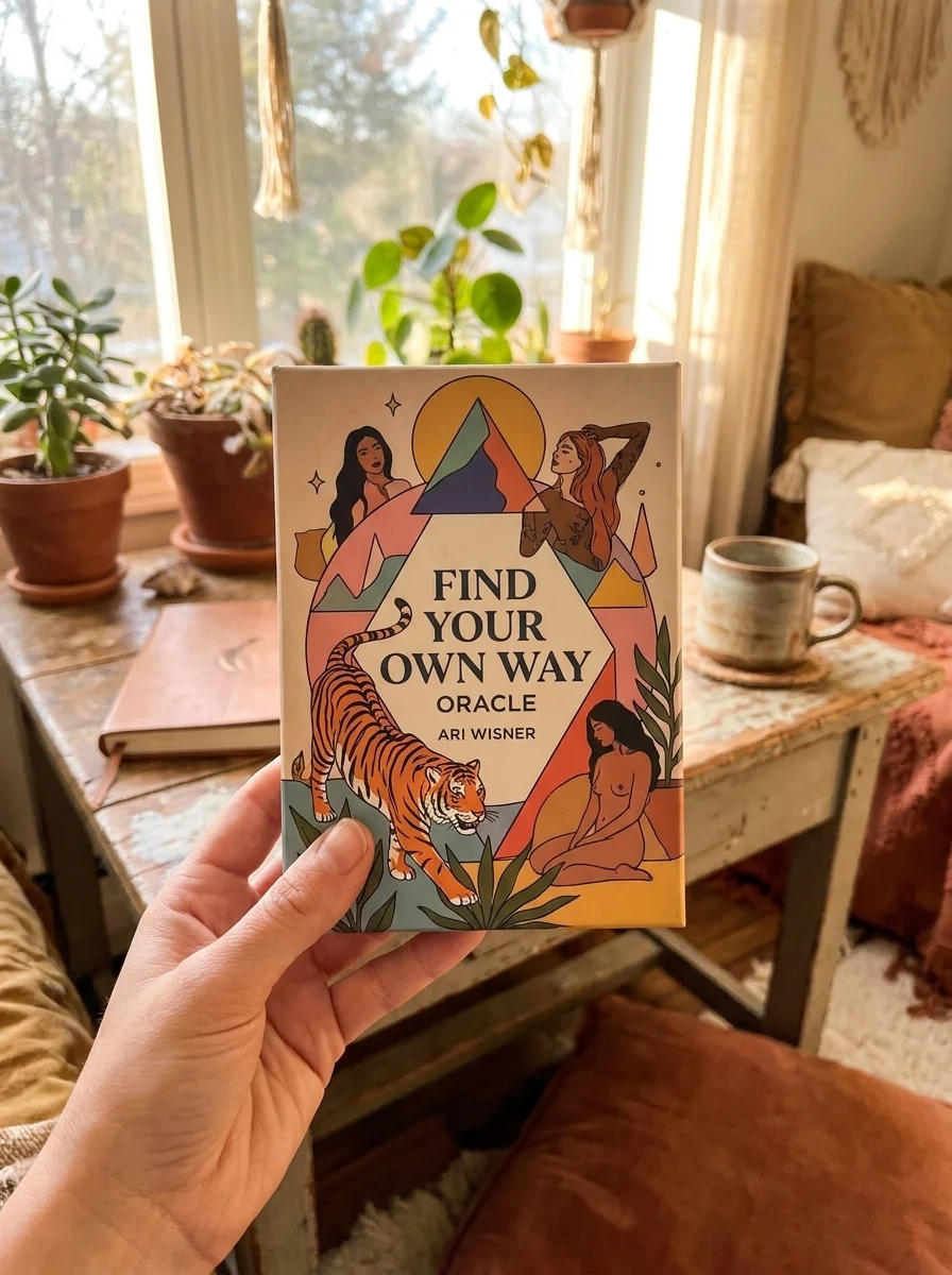 Find Your Own Way Oracle: A 45-Card Deck and Guidebook — photo 2