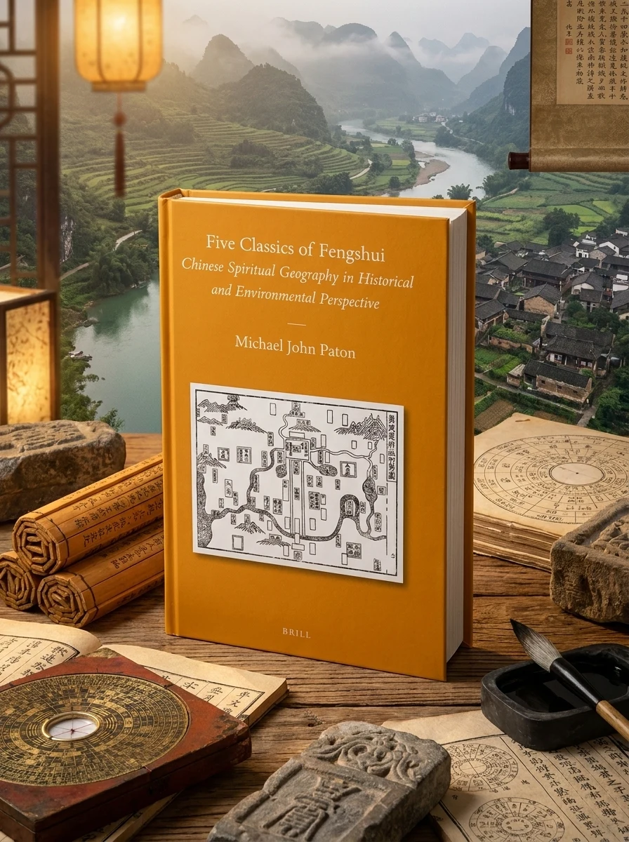 Five Classics of Fengshui: Chinese Spiritual Geography in Historical and Environmental Perspective - Ingram Academic Paton, Michael