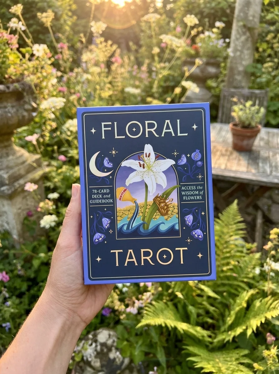 Floral Tarot: Access the Wisdom of Flowers: 78-Card Deck and Guidebook — photo 2