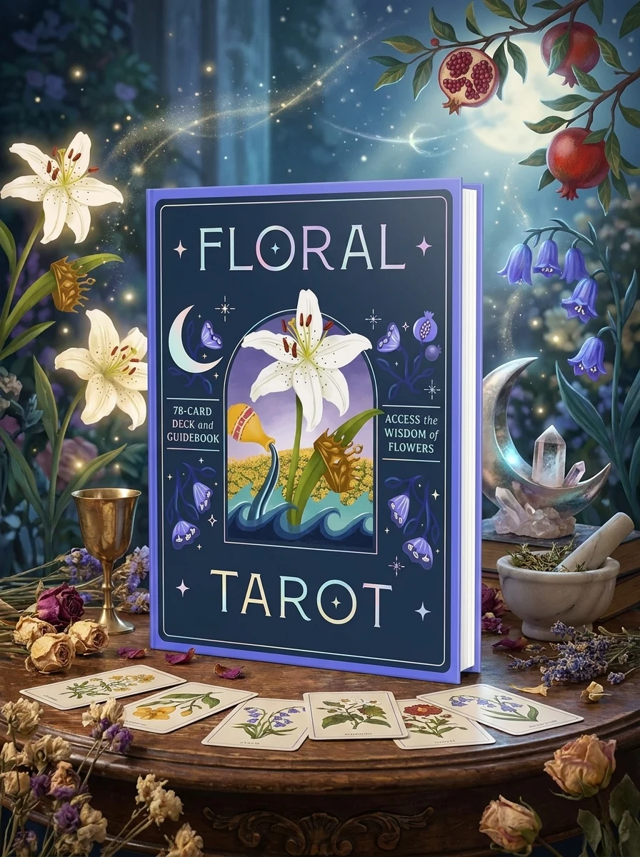 Floral Tarot: Access the Wisdom of Flowers: 78-Card Deck and Guidebook