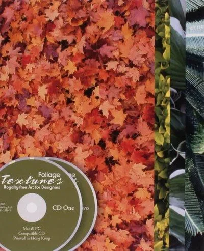 Foliage Textures: Royalty Free Art for Designers — dewey-pub:Schiffer