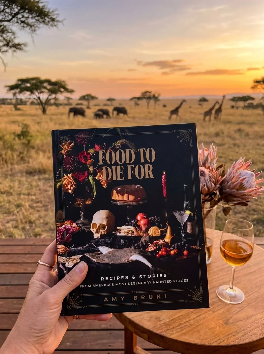 Food to Die for: Over 50 Recipes and Stories from America's Most Legendary Haunted Places (a Spooky Paranormal Cookbook with Creepy Meals, Eerie Desti — photo 2