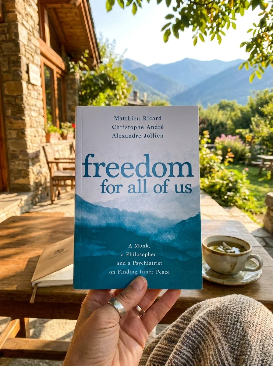 Freedom for All of Us: A Monk, a Philosopher, and a Psychiatrist on Finding Inner Peace — photo 2