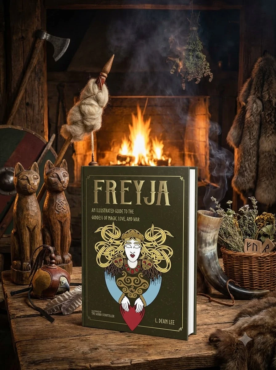 Freyja: An Illustrated Guide to the Goddess of Magic, Love, and War Lee, L Dean